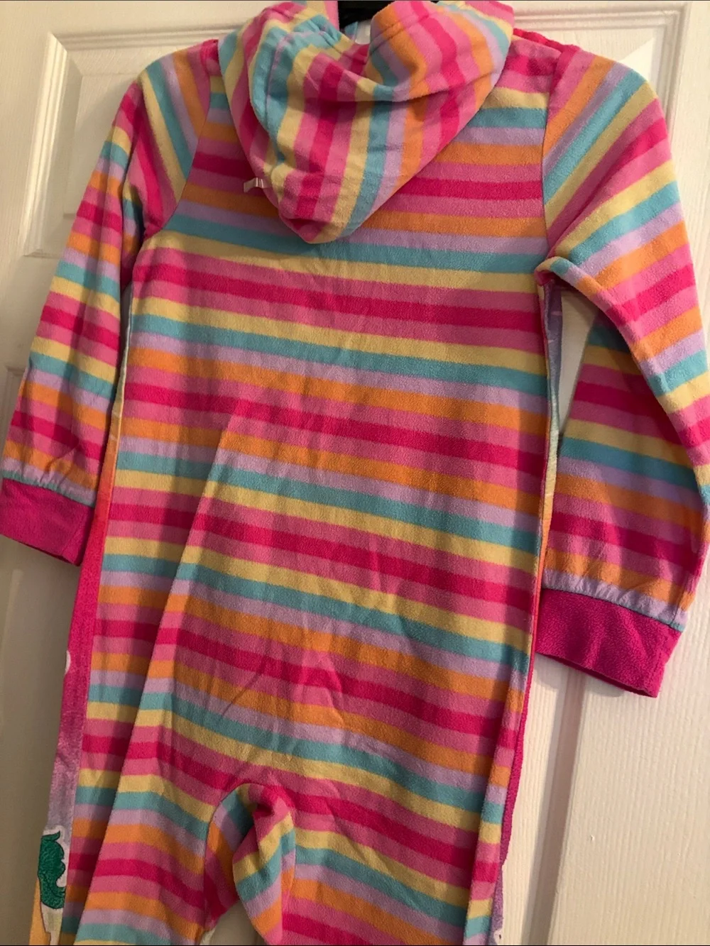 My Little Pony Pink Rainbow 'Besties' Hooded Zip-Up Onesie